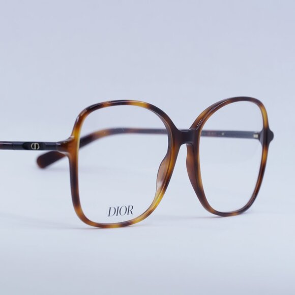 Dior MINI CD O B2I 2600 Eyeglasses Light Havana Frame 55mm - Lowest Price! main image 9
